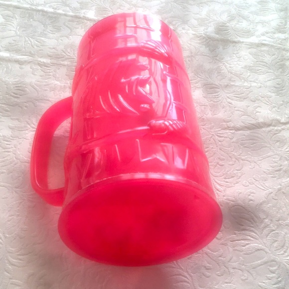 🔥2/$20🔥Double Wall Gel Freezer Pink Mug Fish Design - Picture 1 of 11